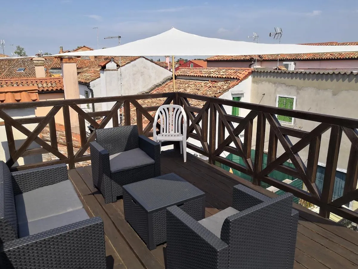 Villa Casa Sul Cielo Di Burano Italie