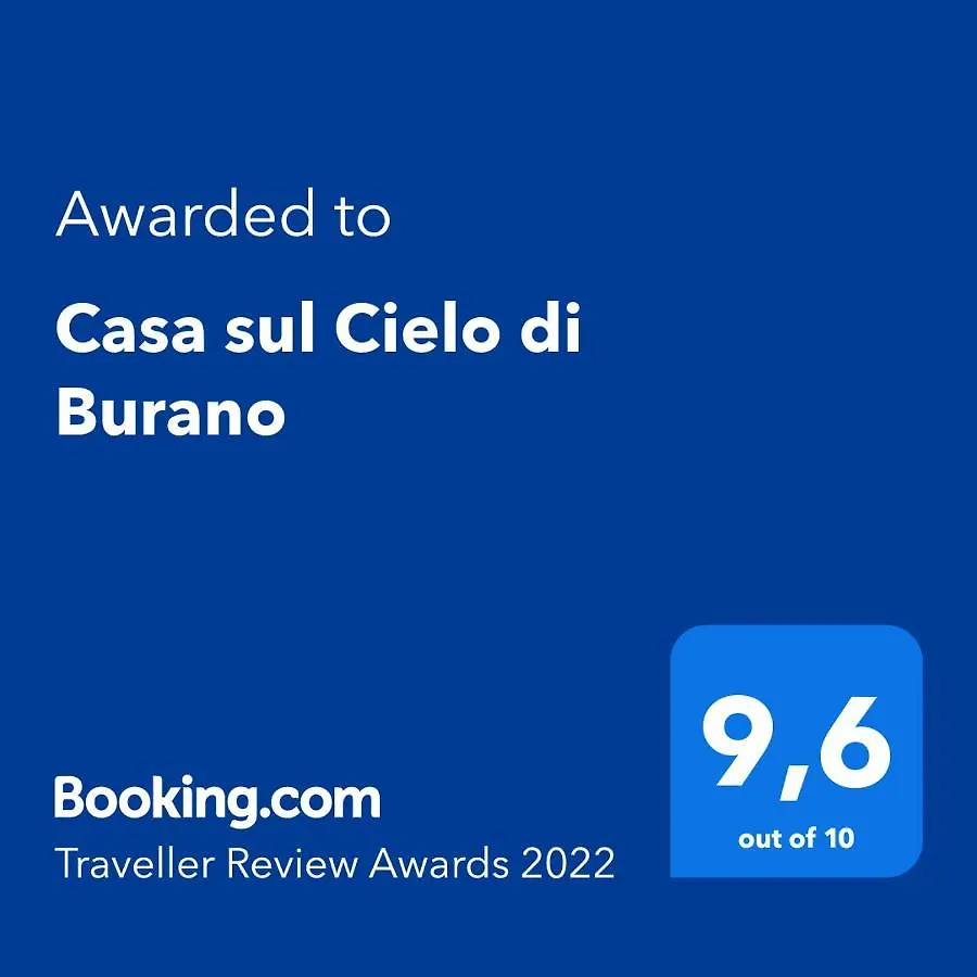 Vakantiehuis Casa Sul Cielo Di Burano Villa